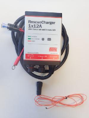 DEFA RescueCharger 1X12A 230VAC PlugIn REMOTE