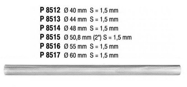 PERFOREERITUD TORU 1 m,  48 mm, S 1,5 mm