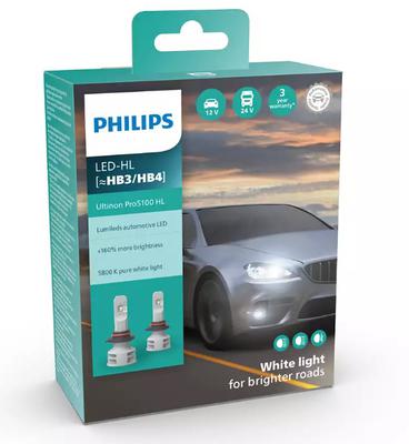 AUTOL.PHILIPS LED HB3/4 12/24V UL PRO51