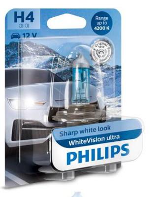 AUTOL.PHILIPS H4 WHITEVISION U