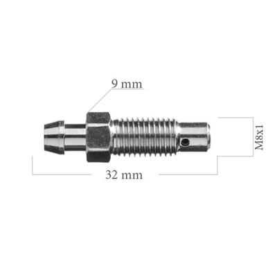 Õhutuskruvi M8X1 L=32,0 sw8