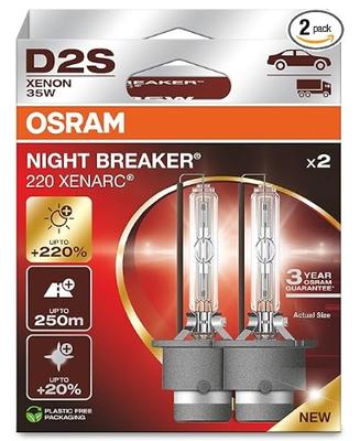 D2S 35W XENARC® NIGHT BREAKER® LASER+220