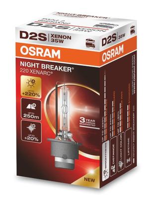 D2S 35W XENARC® NIGHT BREAKER® LASER+220