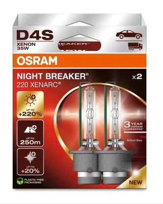 D4S 35W XENARC® NIGHT BREAKER® LASER+220