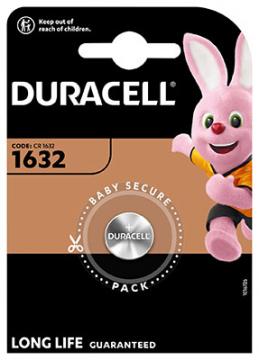 TABLETT-PATAREI, DURACELL, CR1632, 3V