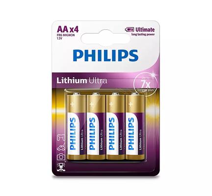 PATAREI AA 4TK PHILIPS LITHIUM ULTRA