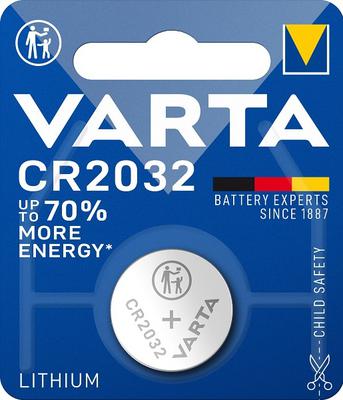 CR2032 VARTA LIITIUM  230 MAH 1TK PAKIS