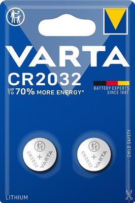 CR2032 VARTA LIITIUM  230 MAH 2TK PAKIS