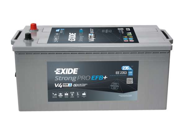 EXIDE 235Ah 1200A STRONG PRO EFB+ otsal +/-