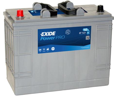 EXIDE 142AH 850A 349X175X290 +/-