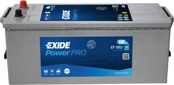 EXIDE 185AH 1150A 513X223X223 otsal +/-