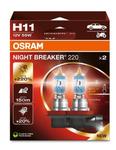 H11 55W NIGHT BREAKER LASER® +220%