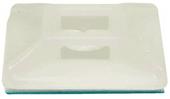Kinnitusvitsaankur liimitav WHITE  12,5x12,5mm 3,6mm 50Tk