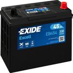 EXIDE 45AH 330A EXC 237X127X227 -/+