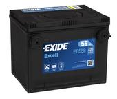 EXIDE 55AH 620A 230X180X186 +/- USA