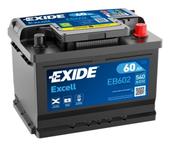 EXIDE 60AH 540A 242X175X175 -/+