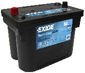 EXIDE 50AH 800A 260X173X206 AGM Start/Stop keskel